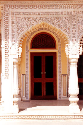 Tür im Stadtpalast